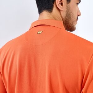 Jack Nicklaus Robertson Premium Solid Polo Autumn Peach