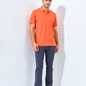 Jack Nicklaus Robertson Premium Solid Polo Autumn Peach