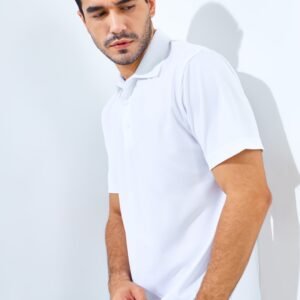 Jack Nicklaus Robertson Premium Solid Polo Bright White