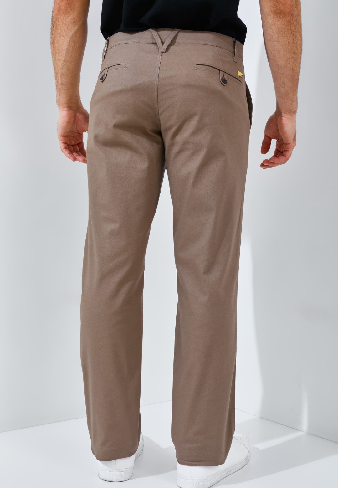 Jack Nicklaus Rodriguez Celana Panjang Pria Regular Fit Khaki - Image 4