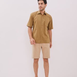 Jobb Romeo Kemeja Pria Lengan Pendek Regular Fit Olive