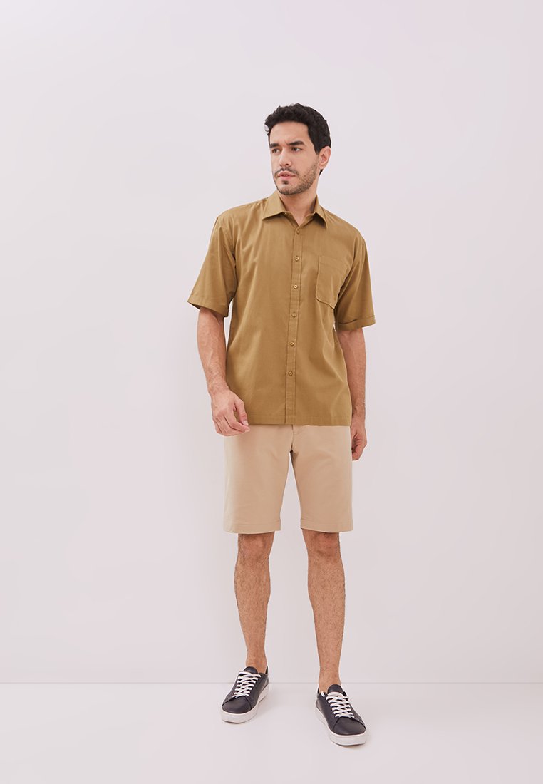 Jobb Romeo Kemeja Pria Lengan Pendek Regular Fit Olive - Image 4