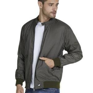 d&f Jaket pria bomber retro color - Olive