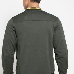 d&f jaket bomber pria - abu-abu