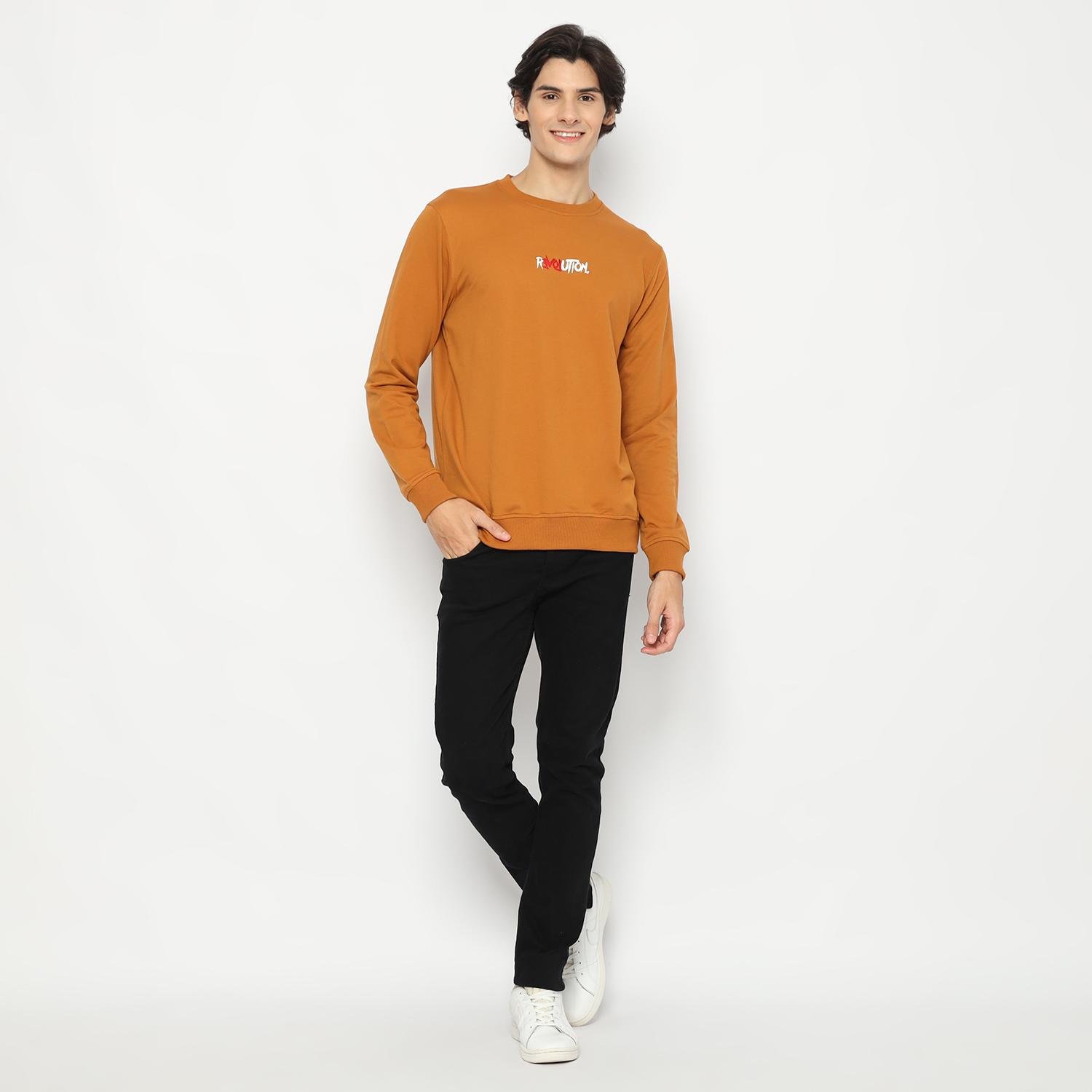 d&f sweatshirt pria unisex revolution - camel - Image 4