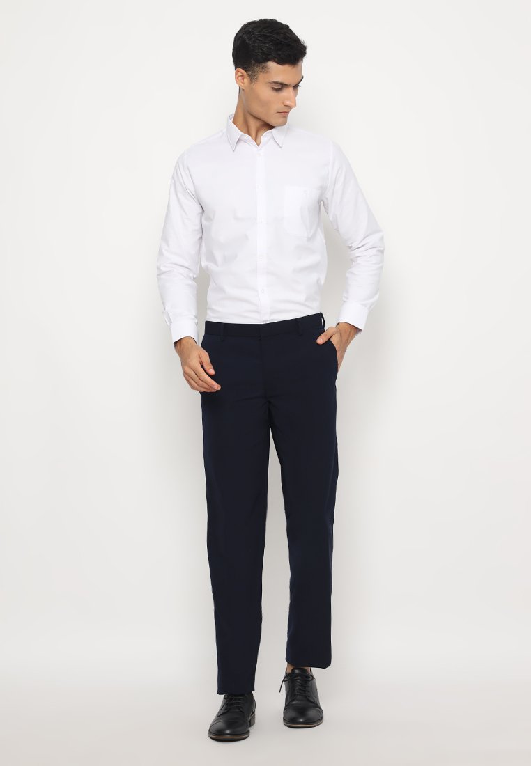 Jobb Lucido Celana Panjang Pria Slim Fit Navy - Image 4