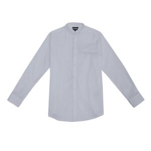 Jobb Shayan Koko Pria Lengan Panjang Slim Fit Light Grey