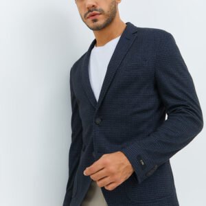 Jobb Sisley-T2 Jas Pria Slim Fit Navy