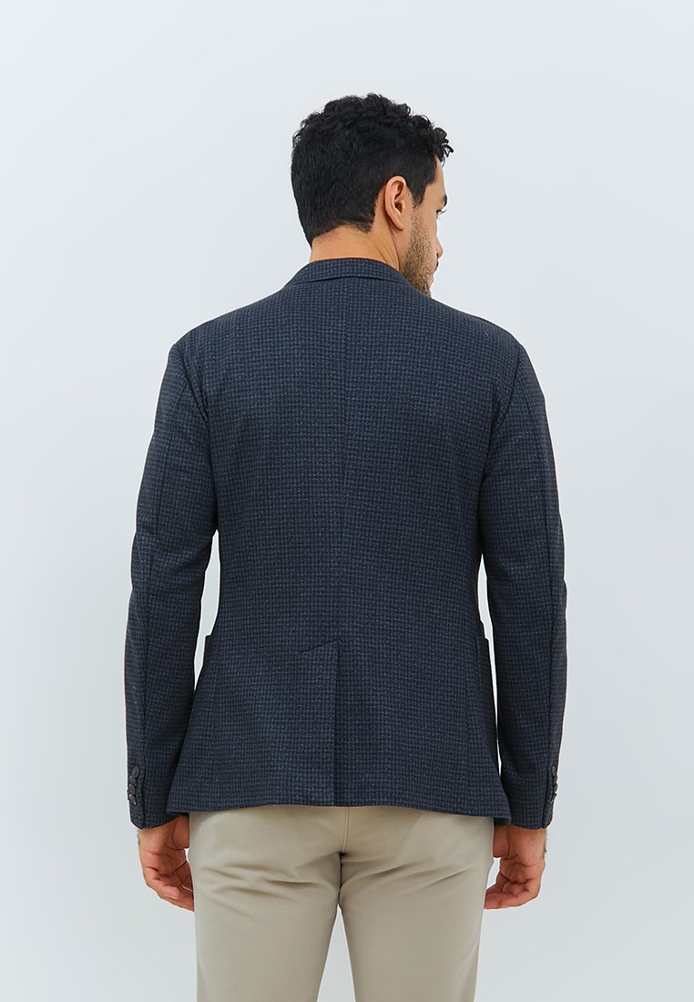 Jobb Sisley-T2 Jas Pria Slim Fit Navy - Image 4
