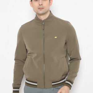 Jack Nicklaus Sparrow Jacket Pria Slim Fit Olive