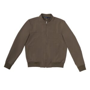 Jack Nicklaus Spartan Jacket Pria Slim Fit Olive