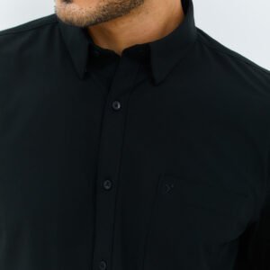 Jobb Steelco Kemeja Pria Lengan Panjang Regular Fit Hitam