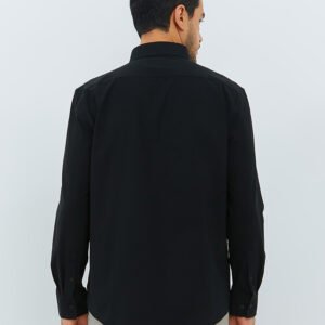 Jobb Steelco Kemeja Pria Lengan Panjang Regular Fit Hitam