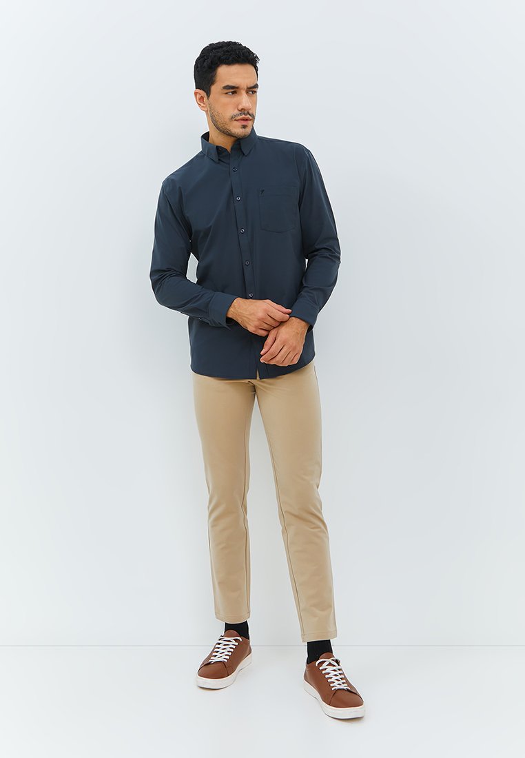 Jobb Steelco Kemeja Pria Lengan Panjang Regular Fit Dark Grey - Image 5