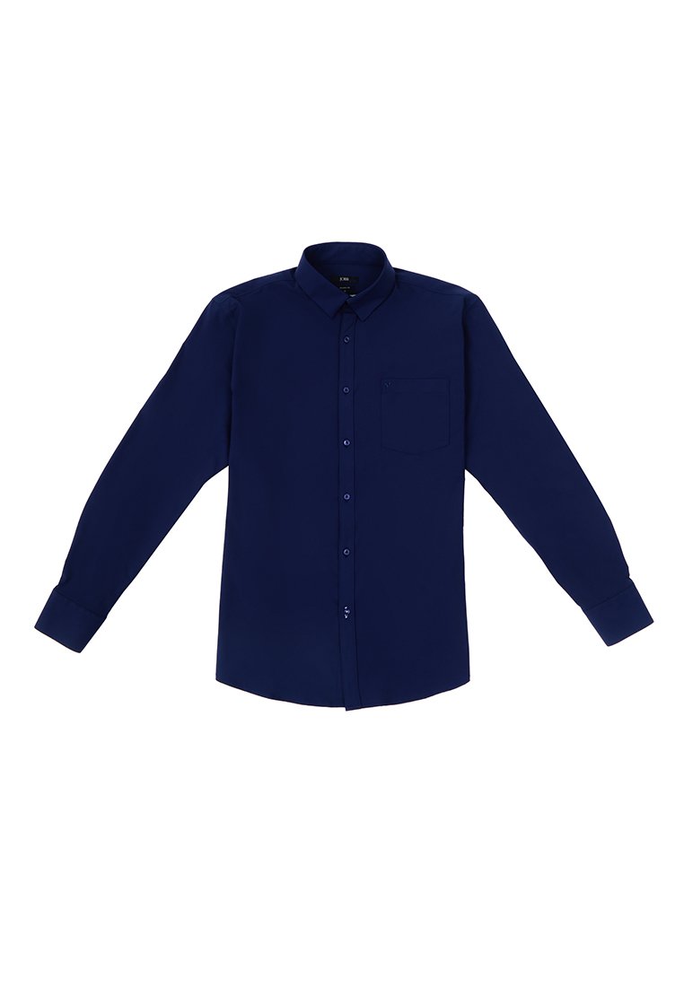 Jobb Steelco Kemeja Pria Lengan Panjang Regular Fit Navy - Image 6