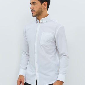 Jobb Steelco Kemeja Pria Lengan Panjang Regular Fit Putih