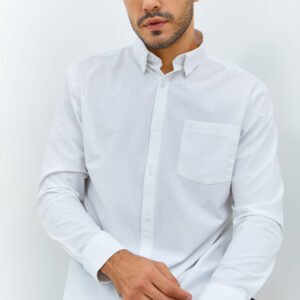 Jobb Steelco Kemeja Pria Lengan Panjang Regular Fit Putih