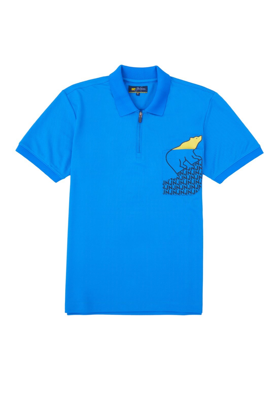 Jack Nicklaus Strauss Polo Shirt Pria Slim Fit Strong Blue - Image 7