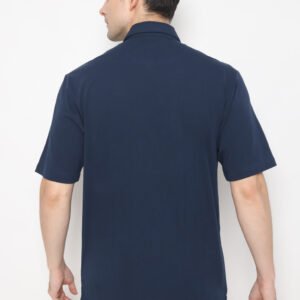 Jobb Swinton Kemeja Pria Lengan Pendek Regular Fit Navy