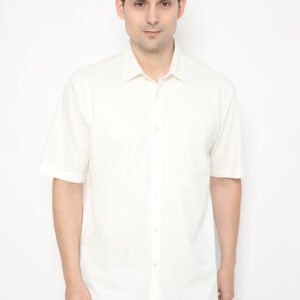Jobb Swinton Kemeja Pria Lengan Pendek Regular Fit White