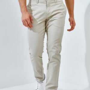 Jack Nicklaus Thunderbird Celana Panjang Pria Slim Fit Light Khaki