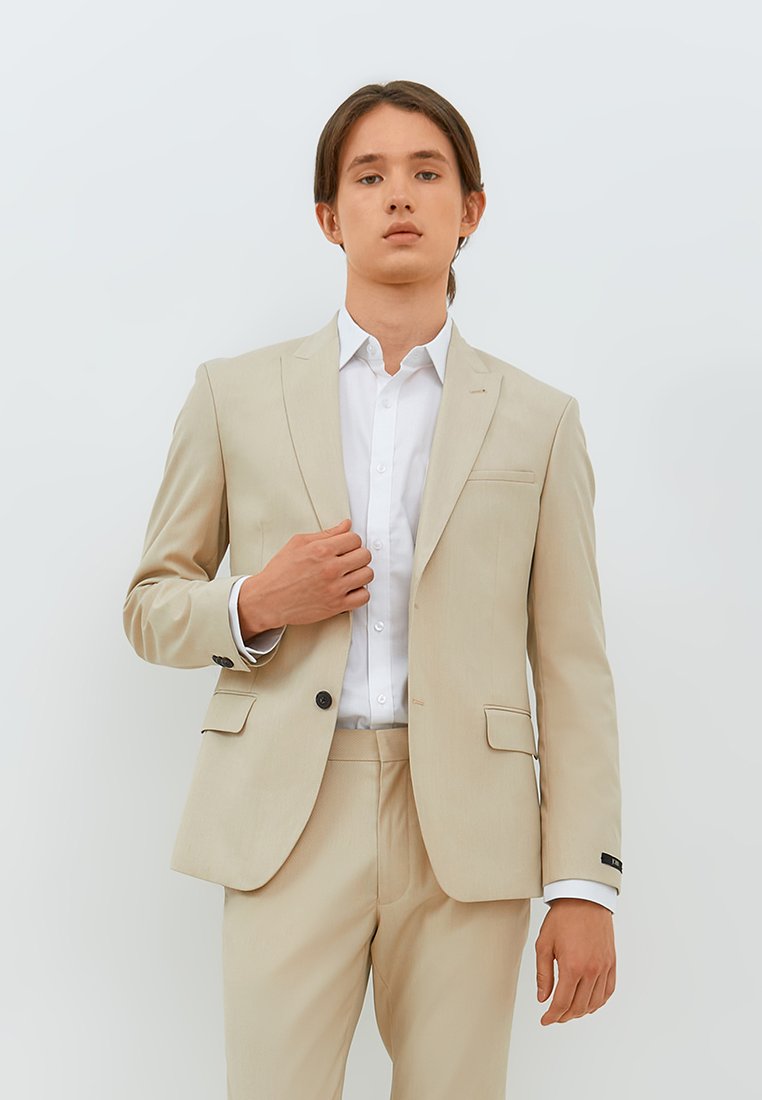 Jobb Torrance-T2 Jas Pria Slim Fit Light Khaki