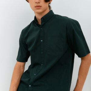 Jobb Vernon Kemeja Pria Lengan Pendek Regular Fit Hijau