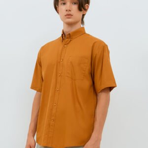 Jobb Vernon Kemeja Pria Lengan Pendek Regular Fit Mustard