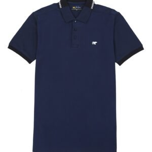 Jack Nicklaus Volante Polo Shirt Pria Regular Fit Navy