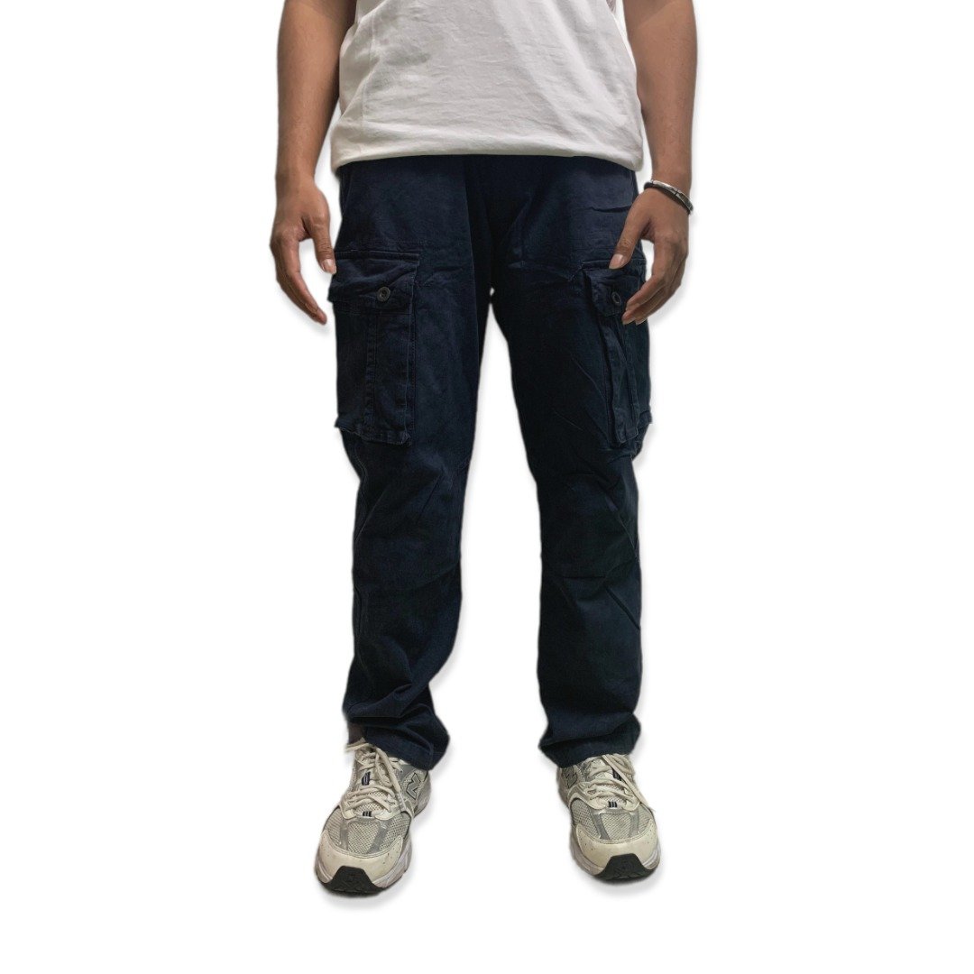 d&f celana panjang cargo - Navy - Image 2