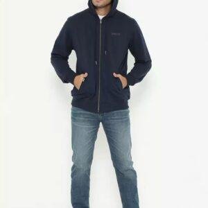 d&f sweatshirt hoodie L/S  pria ENDLESS- Navy