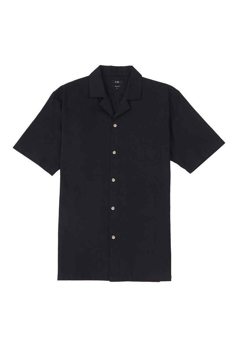 Jobb Wisco Kemeja Pria Lengan Pendek Regular Fit Hitam - Image 5