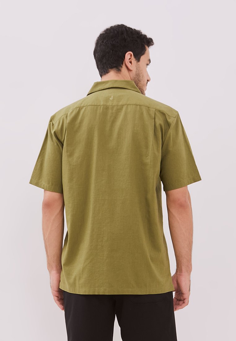 Jobb Wisco Kemeja Pria Lengan Pendek Regular Fit Olive - Image 3
