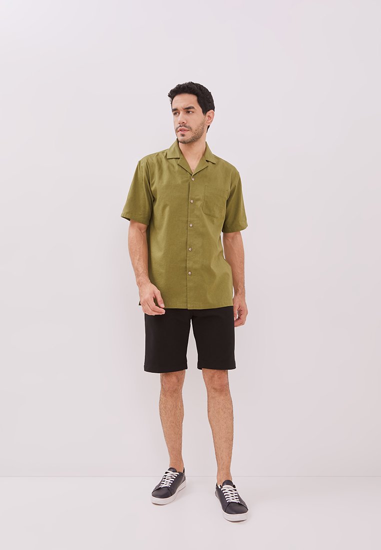 Jobb Wisco Kemeja Pria Lengan Pendek Regular Fit Olive - Image 4