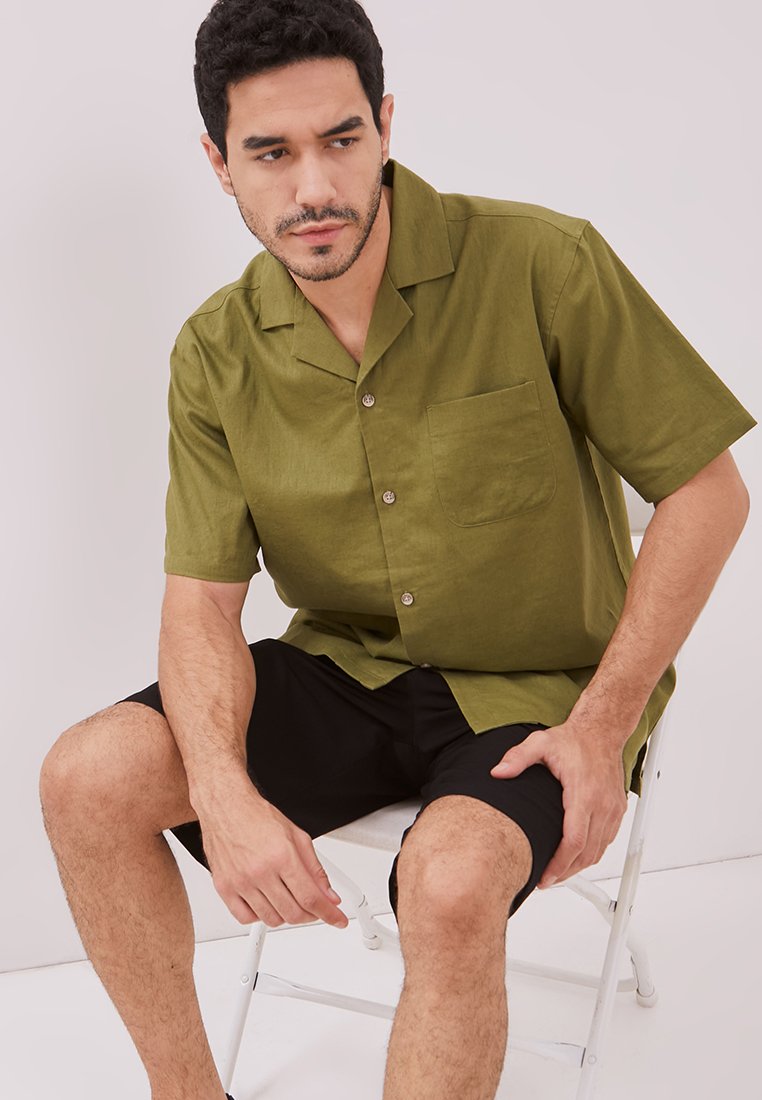 Jobb Wisco Kemeja Pria Lengan Pendek Regular Fit Olive - Image 5