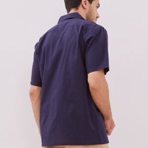 Jobb Wisco Kemeja Pria Lengan Pendek Regular Fit Navy