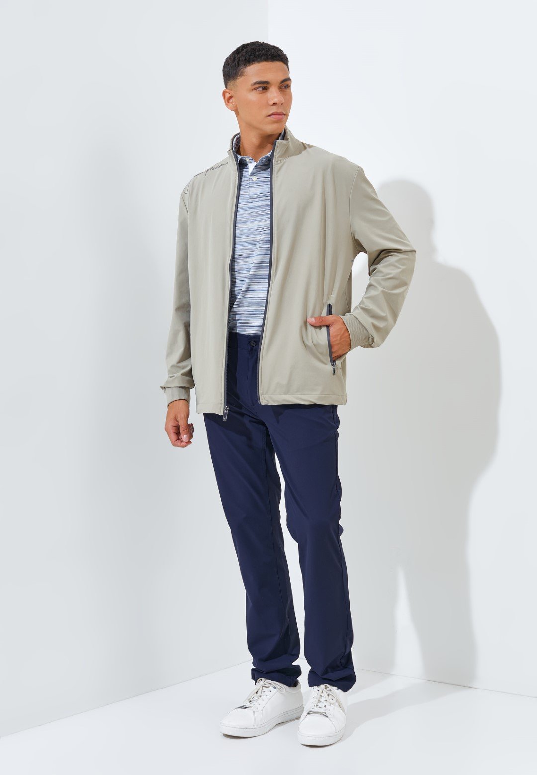 Jack Nicklaus Wynn Premium Performance Jacket Stone - Image 6