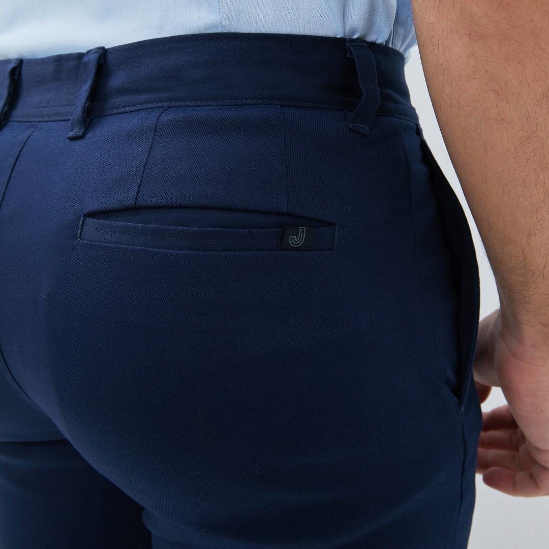 Jobb Olivier Celana Panjang Chinos Modern Slim Fit Navy - Image 4