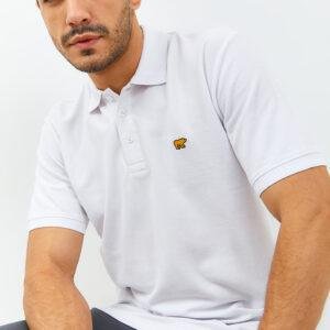 Jack Nicklaus Sherwood Polo Shirt Pria Regular Fit Putih