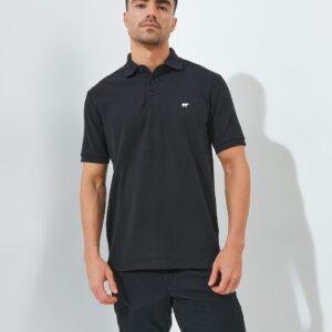 Jack Nicklaus Cairo Polo Shirt Pria Regular Fit Hitam