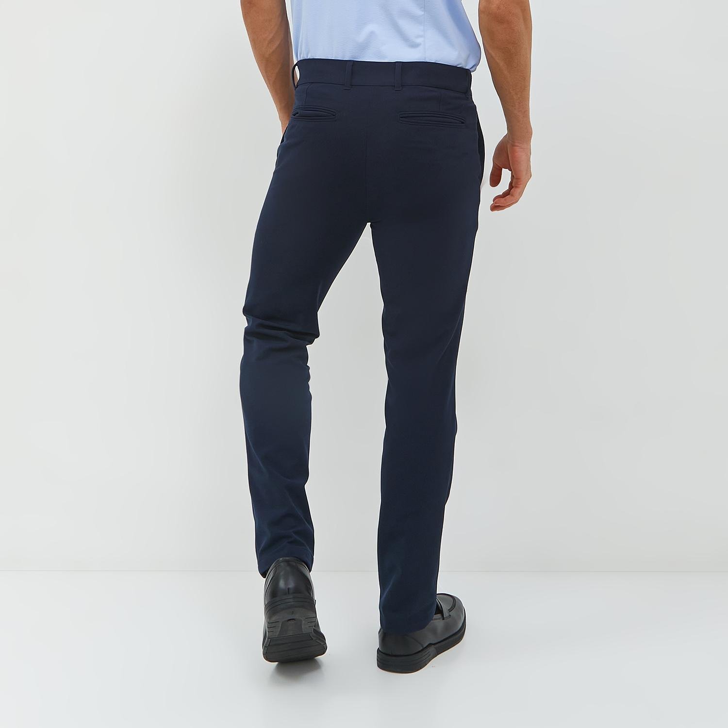 Jobb Brosnan Celana Panjang Modern Slim Fit Navy - Image 3