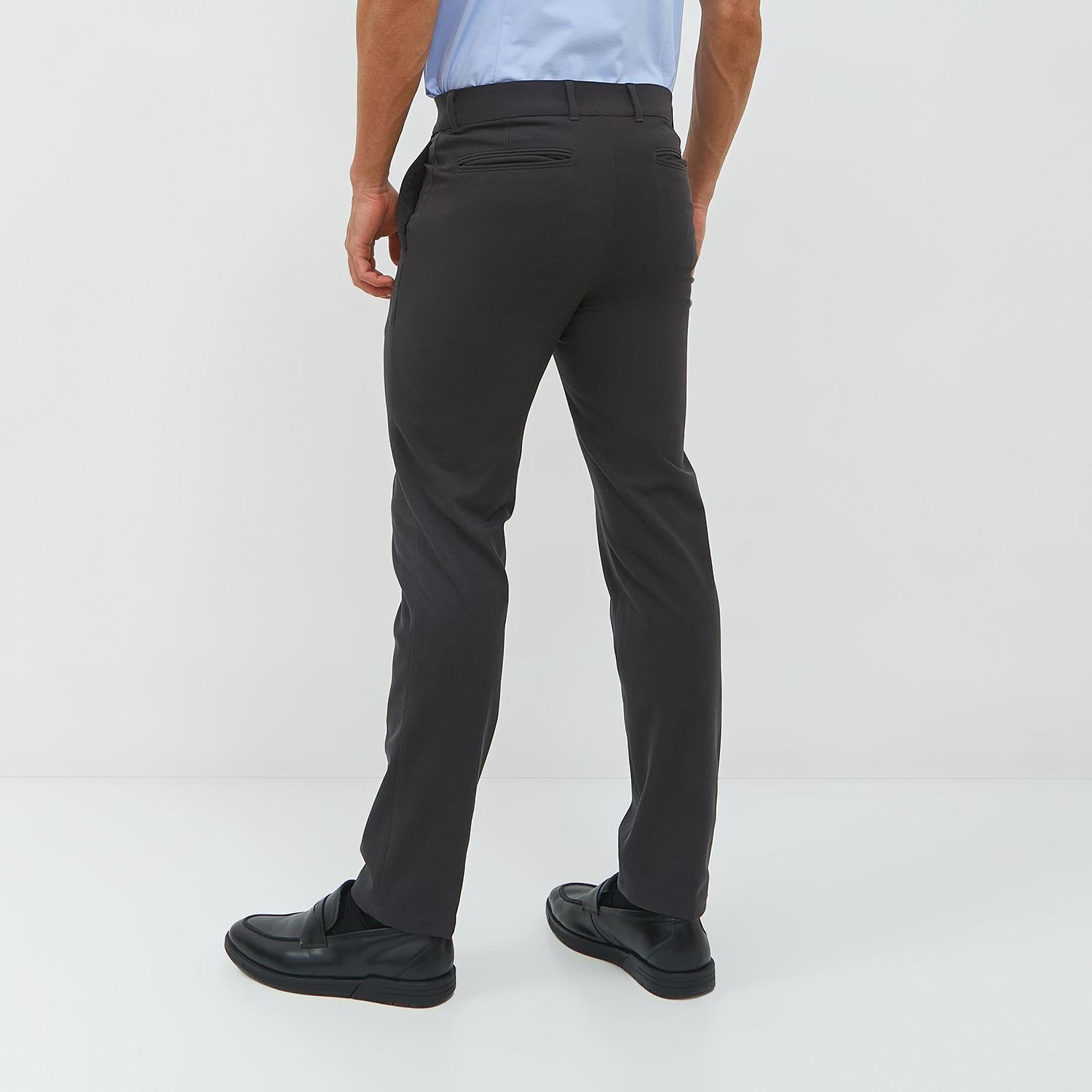 Jobb Brosnan Celana Panjang Modern Slim Fit Dark Grey - Image 4