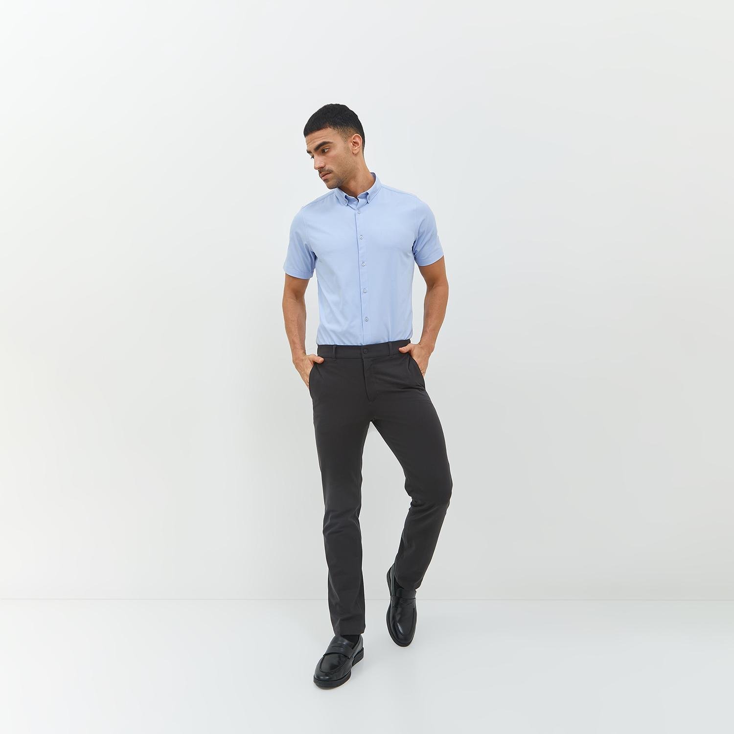 Jobb Brosnan Celana Panjang Modern Slim Fit Dark Grey - Image 6