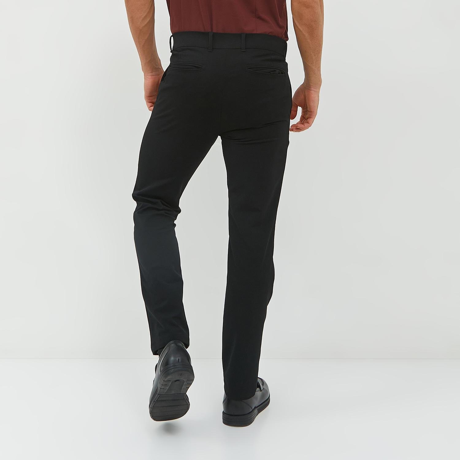 Jobb Brosnan Celana Panjang Modern Slim Fit Hitam - Image 4