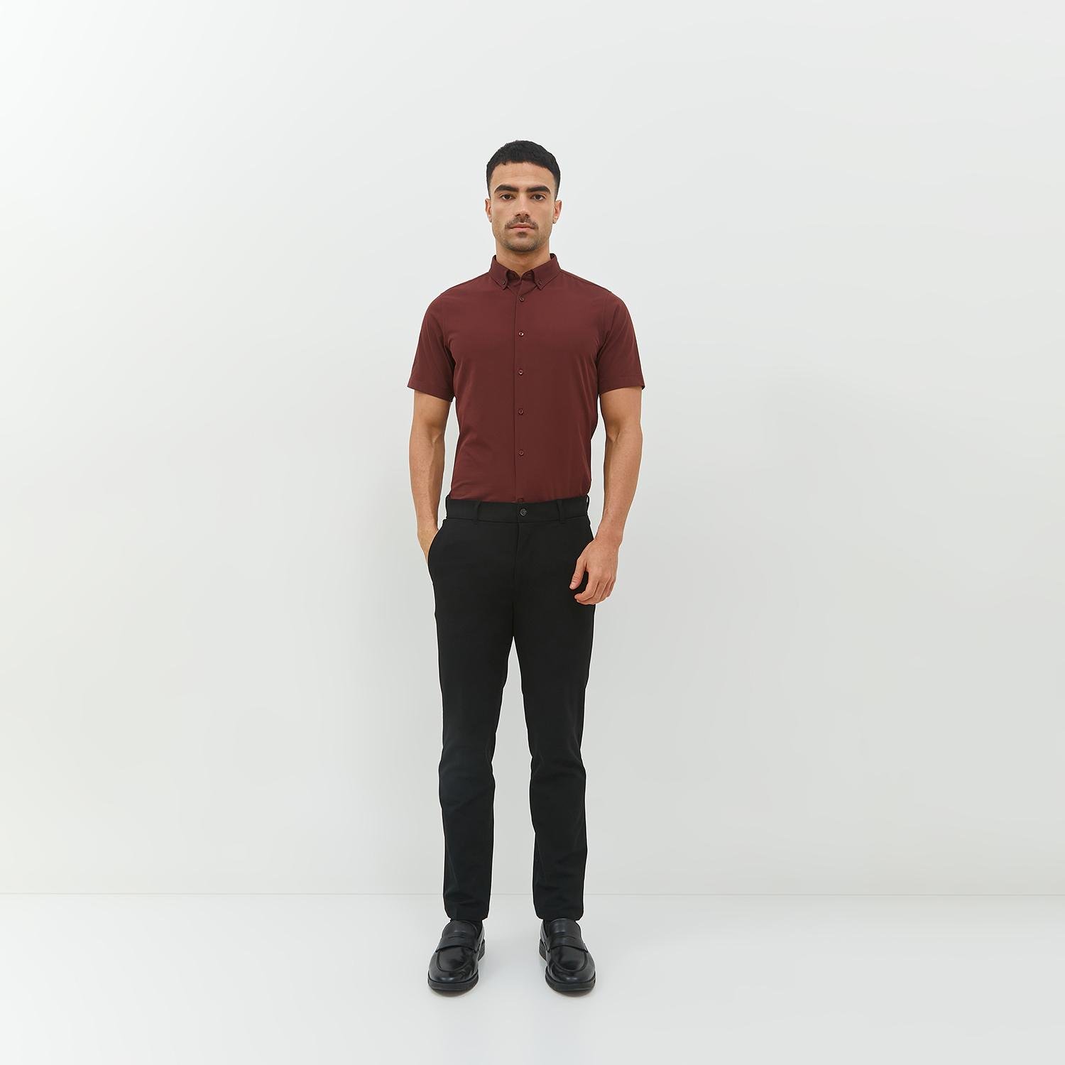 Jobb Brosnan Celana Panjang Modern Slim Fit Hitam - Image 6