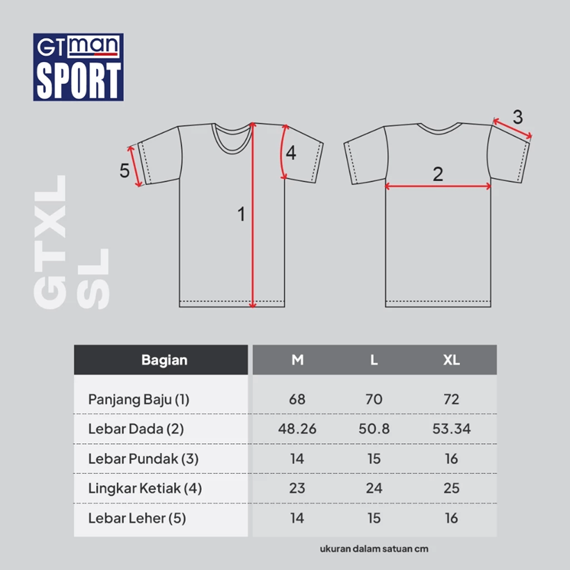 GT Sport Pakaian Dalam Pria GT Man GTLX-SL-WH Isi 1 Pcs – Men Singlet Slim Fit Innerwear 100% Cotton Putih - Image 2