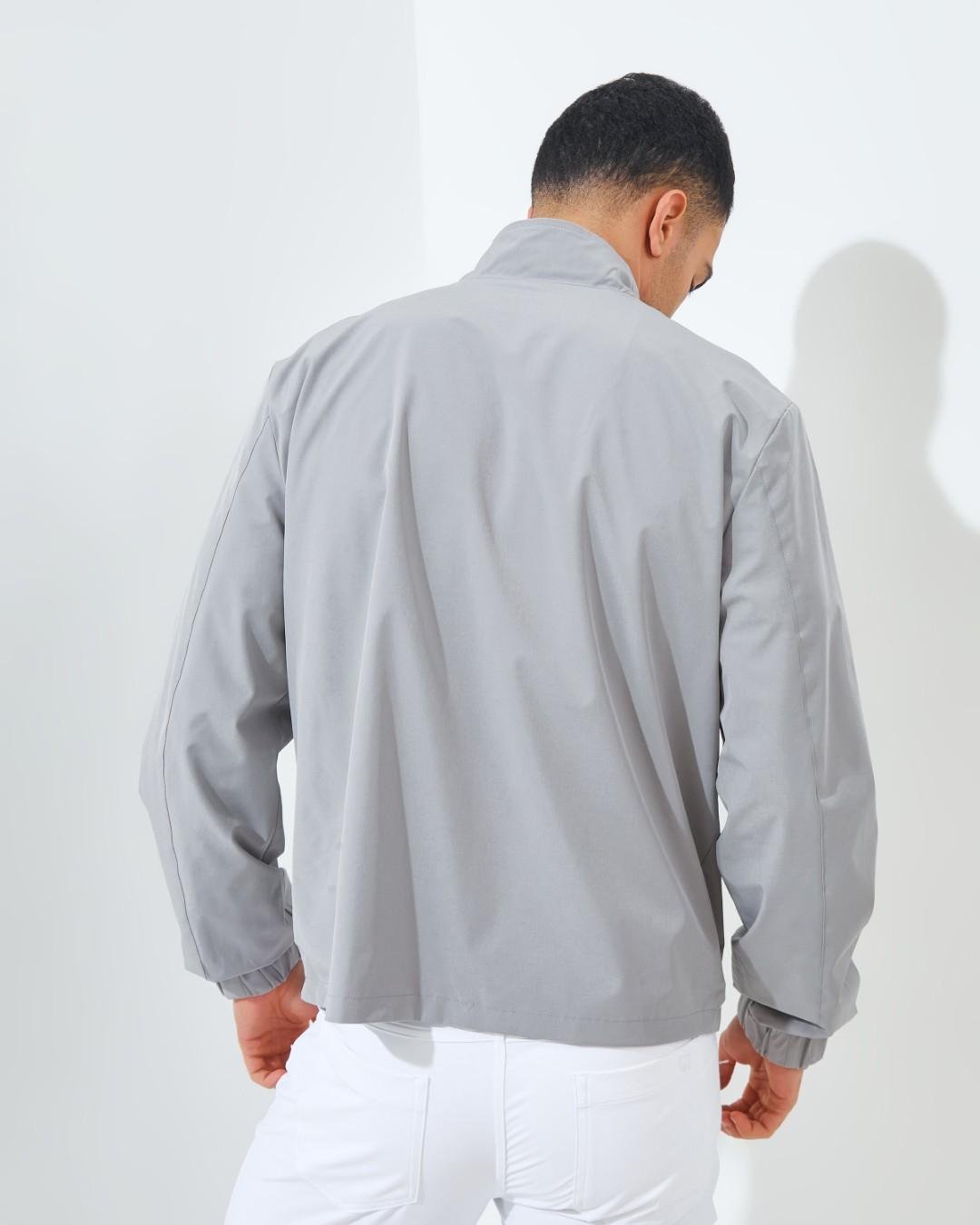 Jack Nicklaus Stanford Premium York Reversible Jacket Grey Blast - Image 5