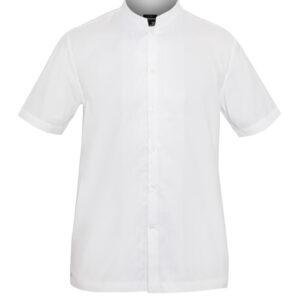 Jobb Attar Baju Koko Pria Lengan Pendek Regular Fit Putih