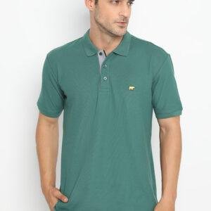 Jack Nicklaus Prime Polo Shirt Pria Lengan Pendek Regular Fit Hijau