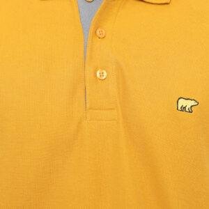 Jack Nicklaus Prime Polo Shirt Pria Lengan Pendek Regular Fit Kuning